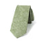 Men's Mottled Linen Skinny Necktie