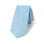 Men's Mottled Linen Skinny Necktie