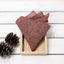 Men's Mottled Linen Skinny Necktie and Pocket Square Set