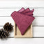 Men's Mottled Linen Skinny Necktie and Pocket Square Set