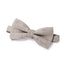 Men's Mottled Linen Bow Tie and Handkerchief