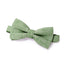 Men's Mottled Linen Bow Tie and Handkerchief