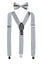 Men's Matching Suspenders and Bow Tie Set