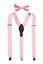 Men's Matching Suspenders and Bow Tie Set