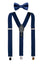 Men's Matching Suspenders and Bow Tie Set