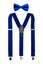 Men's Matching Suspenders and Bow Tie Set