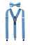 Men's Matching Suspenders and Bow Tie Set