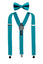 Men's Matching Suspenders and Bow Tie Set