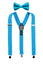 Men's Matching Suspenders and Bow Tie Set