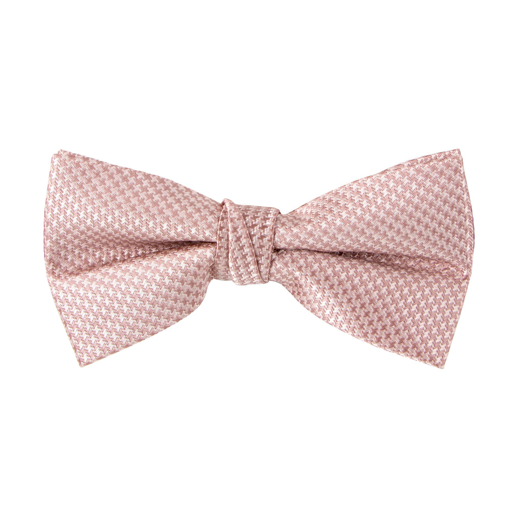 Men's Pink Copper Patterned Bow Tie (Color 99)