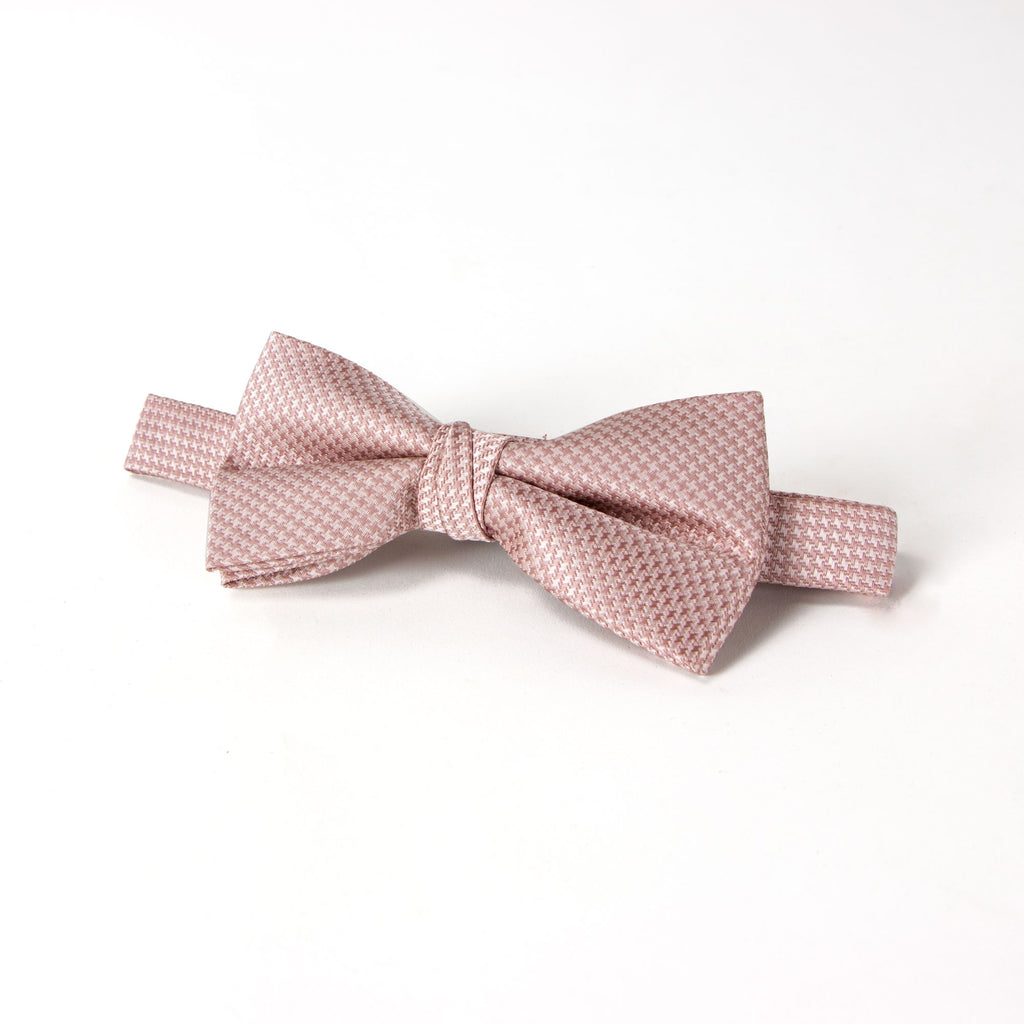 Men's Pink Copper Patterned Bow Tie (Color 99)