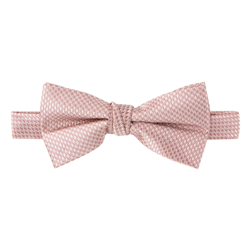 Men's Pink Copper Patterned Bow Tie (Color 99)