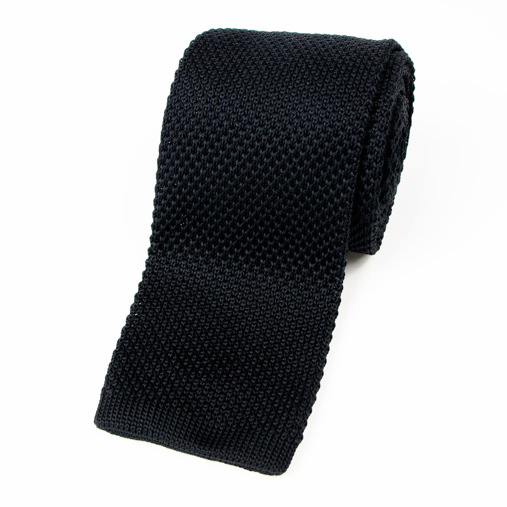 Men's Solid Color Knitted Tie