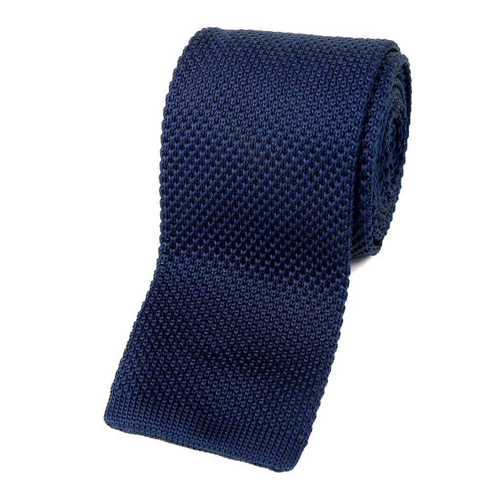 Men's Solid Color Knitted Tie