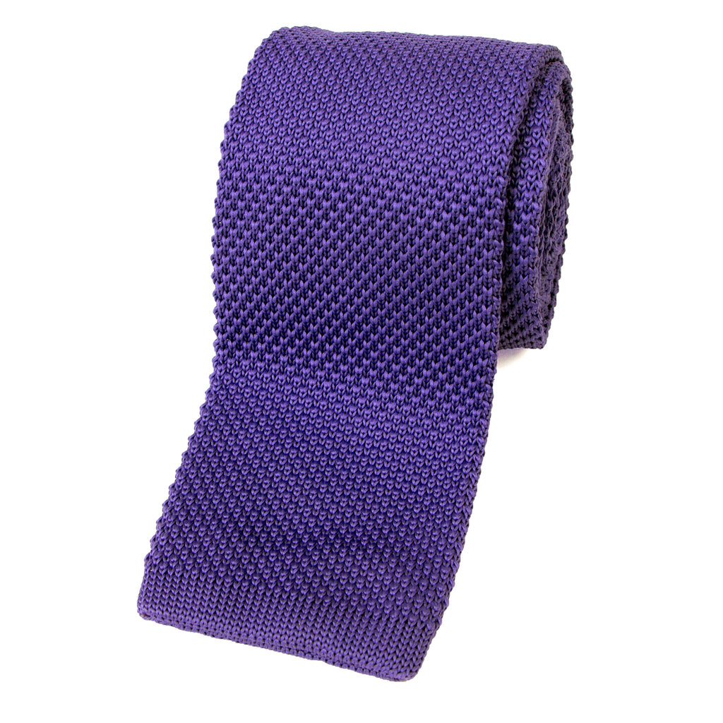 Men's Solid Color Knitted Tie