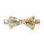 Boys' Cotton Floral Bow Tie, Taupe Khaki (Color F74)