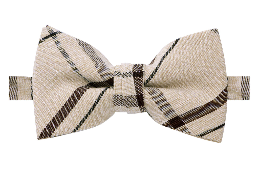 Boys' Plaid Bow Tie