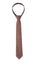Boys' Mottled Linen Zipper Necktie