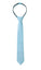 Boys' Mottled Linen Zipper Necktie