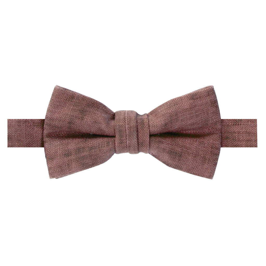 Boys' Mottled Linen Bow Tie