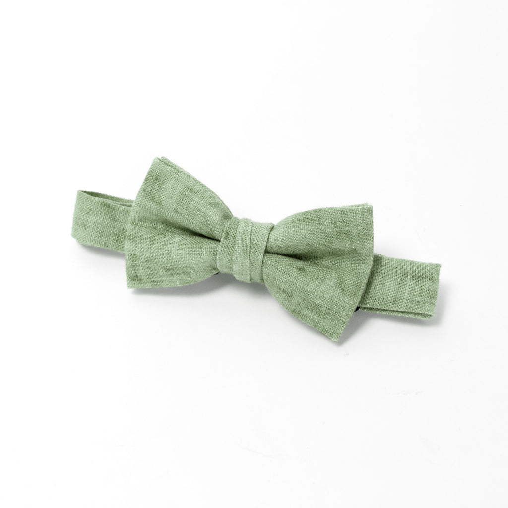 Boys' Mottled Linen Bow Tie