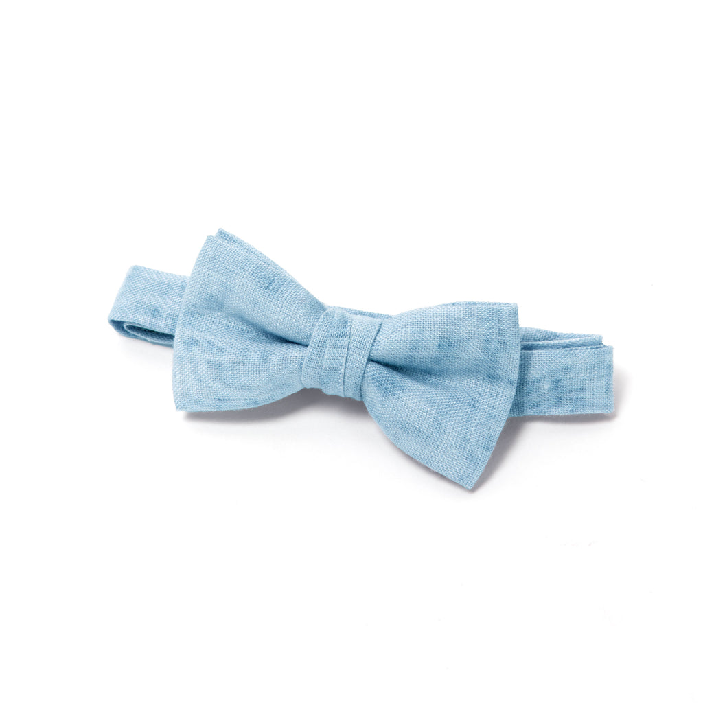 Boys' Mottled Linen Bow Tie
