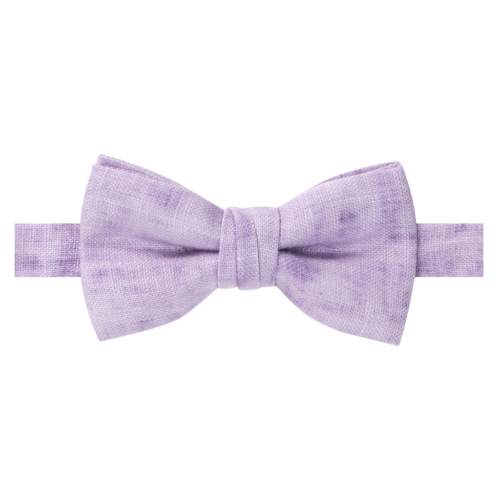 Boys' Mottled Linen Bow Tie