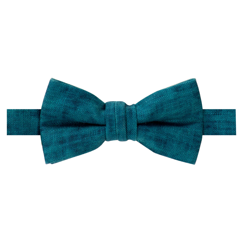 Boys' Mottled Linen Bow Tie