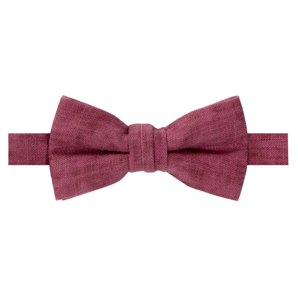 Boys' Mottled Linen Bow Tie