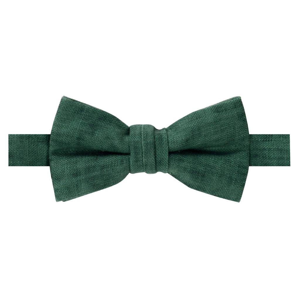 Boys' Mottled Linen Bow Tie