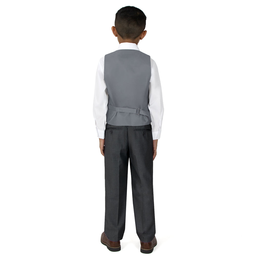 Boys' Graphite 2-Piece Vest Set