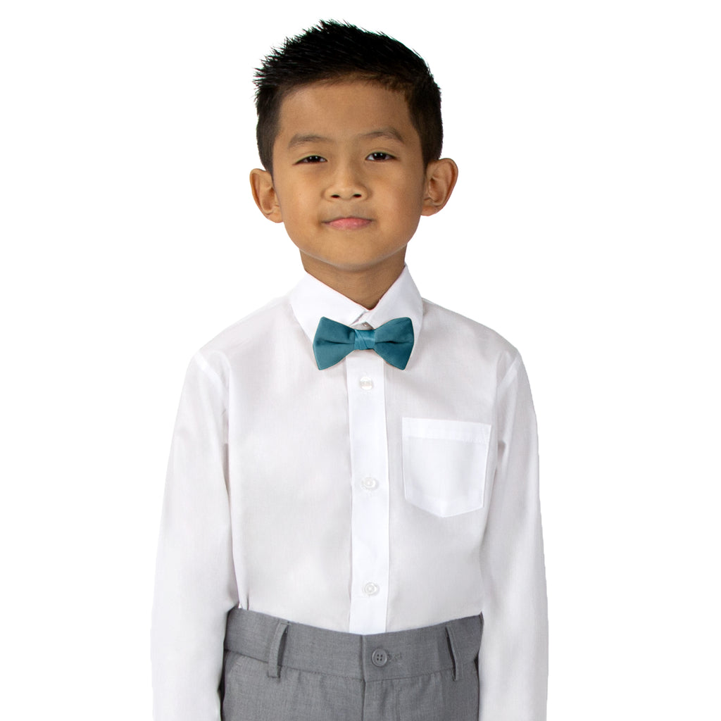 Boys' Velvet Pre-tied Bow Tie