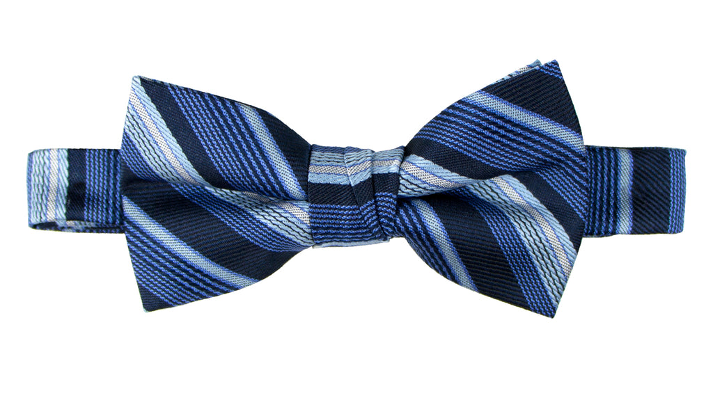 Boys' Pre-tied Retro Woven Bow Tie