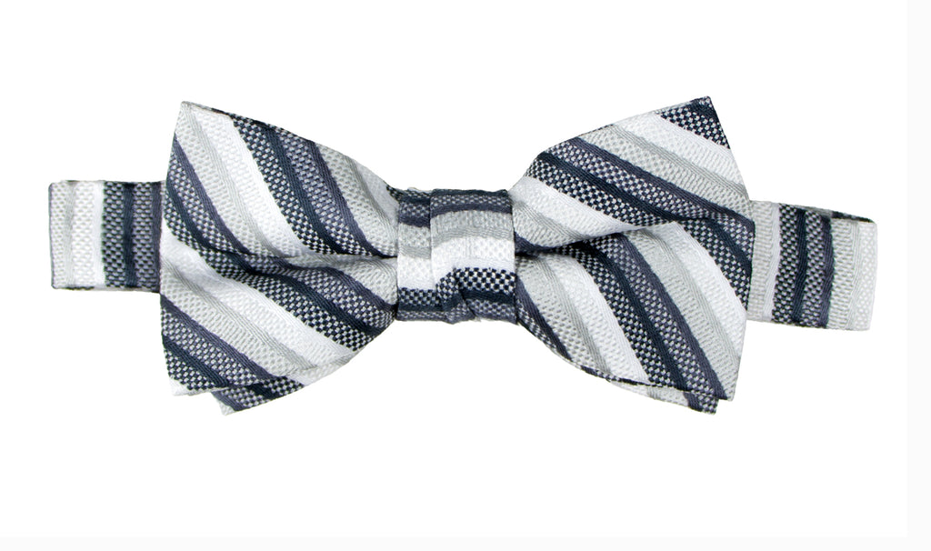 Boys' Pre-tied Retro Woven Bow Tie