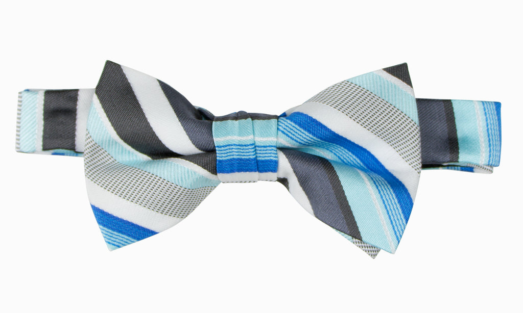Boys' Pre-tied Retro Woven Bow Tie