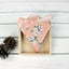 Boy's Cotton Floral Print Bow Tie and Pocket Square Set, Light Pink (Color F18)