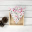 Boy's Cotton Floral Print Bow Tie and Pocket Square Set, White (Color F22)