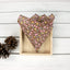 Boy's Cotton Floral Print Bow Tie and Pocket Square Set, Brown (Color F39)
