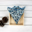 Boy's Cotton Floral Print Bow Tie and Pocket Square Set, Blue (Color F58)
