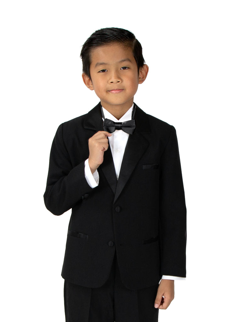 Boys' Milano Crinkle Microfiber Bow Tie