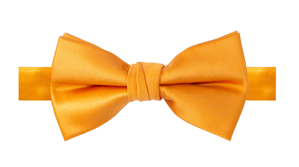Boys' Solid Color Microfiber Pre-Tied Bow Tie