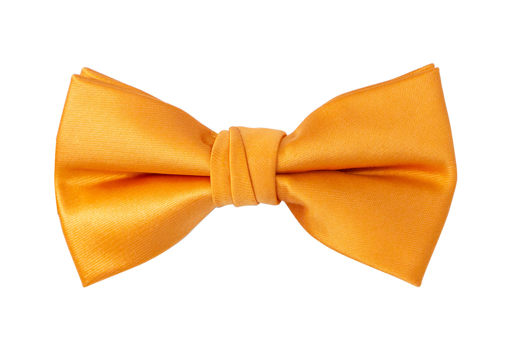 Boys' Solid Color Microfiber Pre-Tied Bow Tie