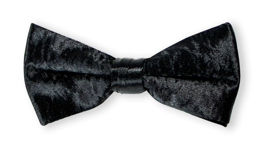 Men's Satin Crinkle Microfiber Bow Tie