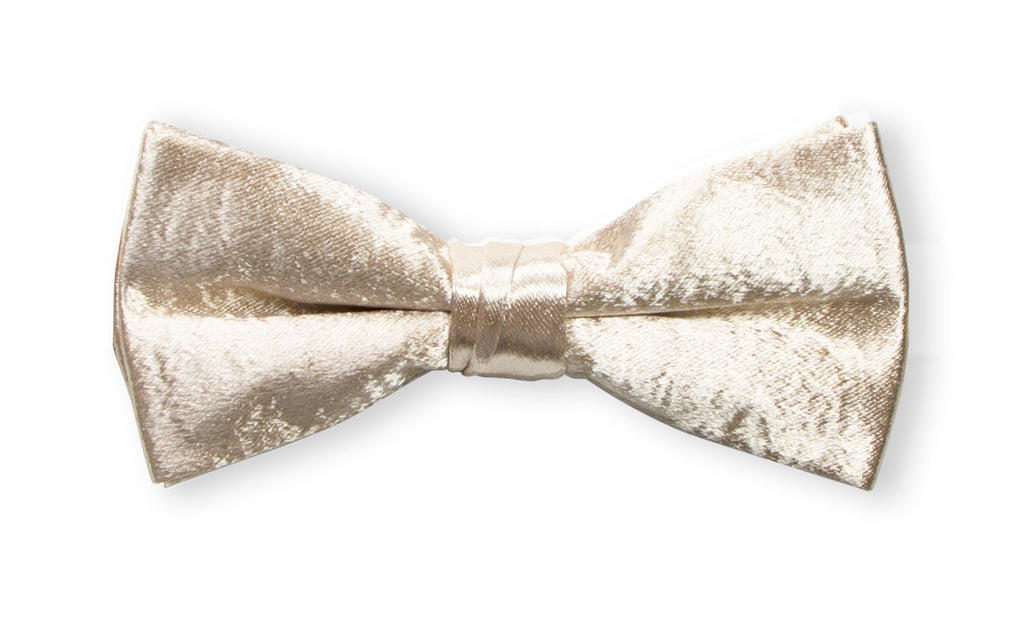 Men's Satin Crinkle Microfiber Bow Tie