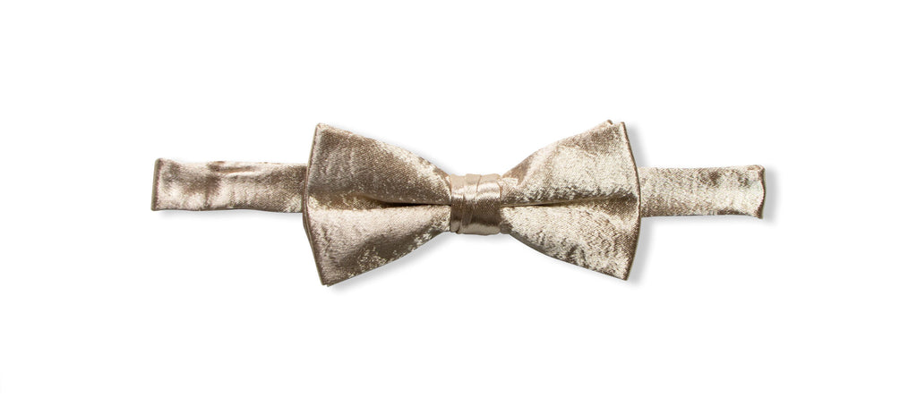 Men's Satin Crinkle Microfiber Bow Tie