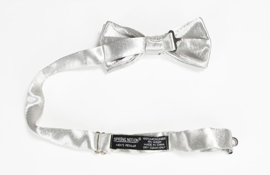 Men's Satin Crinkle Microfiber Bow Tie