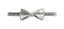 Men's Satin Crinkle Microfiber Bow Tie
