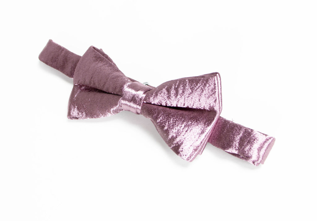 Men's Satin Crinkle Microfiber Bow Tie