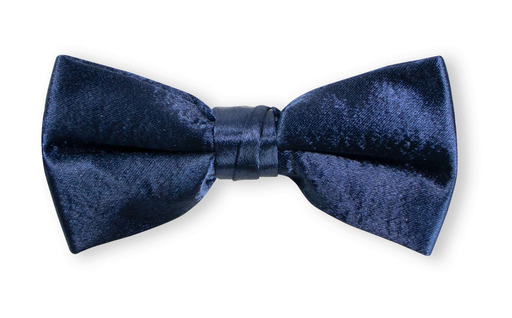 Men's Satin Crinkle Microfiber Bow Tie