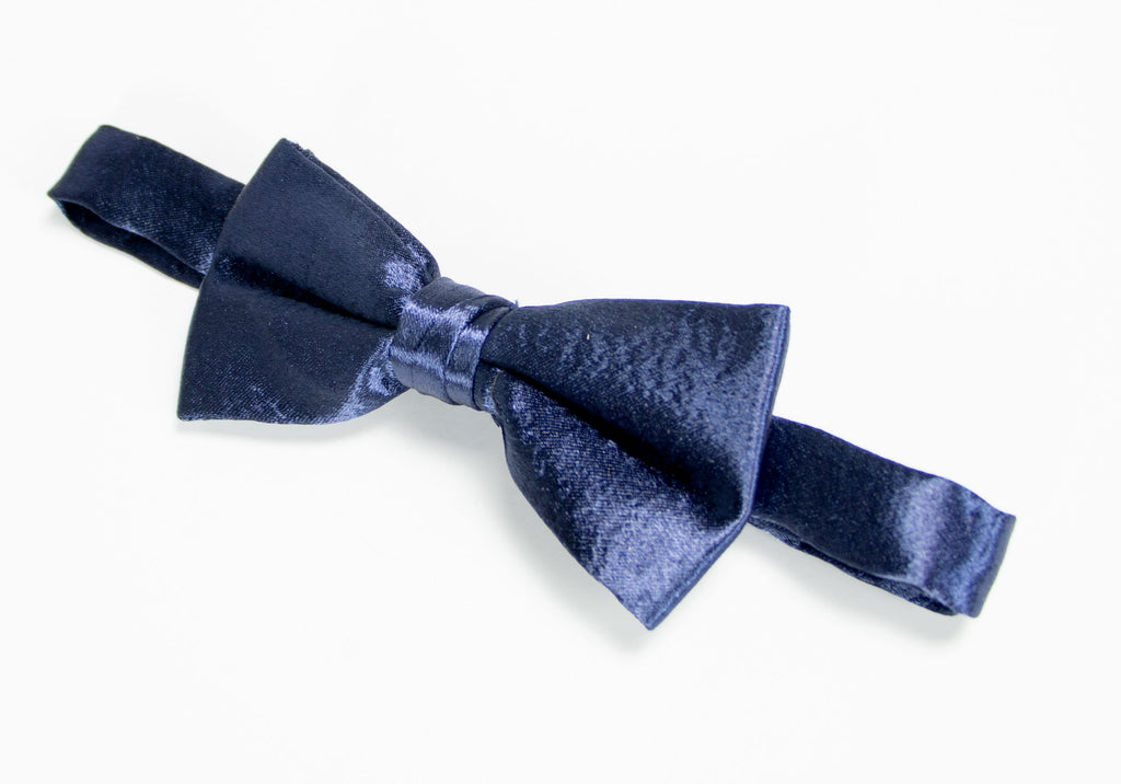 Men's Satin Crinkle Microfiber Bow Tie